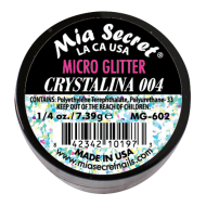 Micro Glitter Acryl-Pulver Crystalina 004