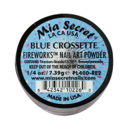 Fireworks Acryl-Pulver Blue Crossette